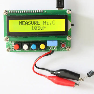 Lc100-A Цифровой Lcd высокоточная индуктивность емкость L/C Meter Конденсатор Тестер частота 1Pf-100Mf 1Uh-100H Lc100-