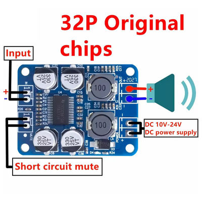 CA-3118 DC 12-24V PBTL Mono 60W Модуль усилителя мощности класса D