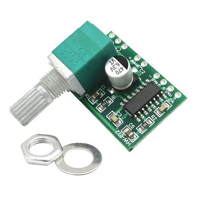 Плата аудиоусилителя PAM8403 с USB мощностью 2*3 Вт, напряжением 5 В и потенциометром регулировки громкости