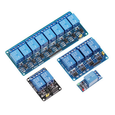 Триггер высокого и низкого уровня 5V/12V/24V Shield для Arduino 1 2 4 6 8 Channel Relay Module
