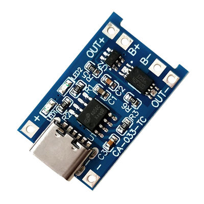 CA-033 Micro Type-C USB 5V зарядная панель с двойной функцией 1A Литий-ионный батарейный зарядное устройство 18650 TP4056 ICs Продукт