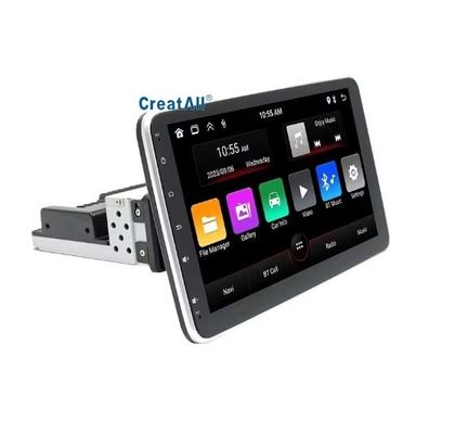Creatall 10,1 дюймовый центральный управляющий автомобиль Android GPS навигационный блок CarPlay для BT USB 360 градусов вращающийся экран с одной головой