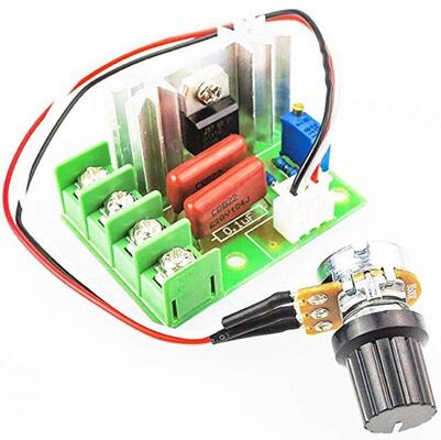 High Power 2000W SCR Voltage Regulator AC 220V Motor Speed Controller with Potentiometer DC DC Converters Board Mount