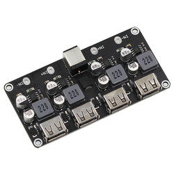 Конвертер самца оленя DC-DC поручая понижение модуль 6-32V 9V 12V 24V голодать USB QC3.0 QC2.0 быстрой доски заряжателя двойной