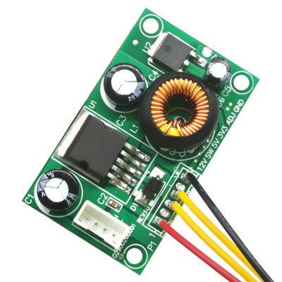 CA-1233 12V к 5V к модулю преобразования напряжения тока доски электропитания 3.3V LCD с модулем провода DC-DC понижение