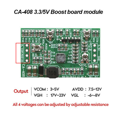 Доска VGL VGH VCOM.AVDD 4 СИД TCON LCD модуля доски поддержки CA-508 12v регулируемая
