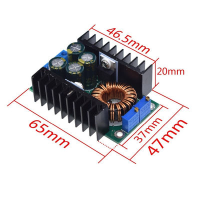 модуль 5-40v DC DC 300W 9A понижение к регулируемому модулю электропитания конвертера самца оленя 1.2-35v