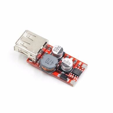 модуль электропитания конвертера самца оленя DC модуля заряжателя USB автомобиля 6-24V 3A понижение