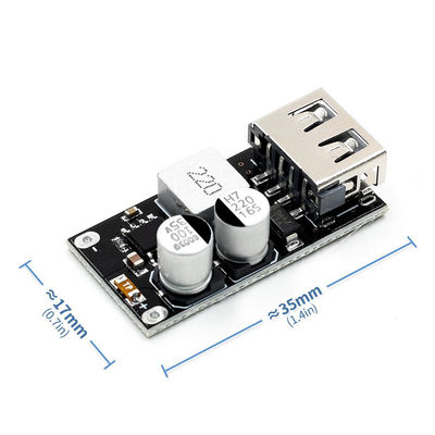 QC3.0 2,0 конвертер самца оленя USB DC-DC поручая модуль электропитания доски заряжателя цепи 6-32V