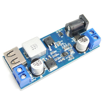 USB конвертера самца оленя электропитания DC 24V 12V 5V 5A понижение