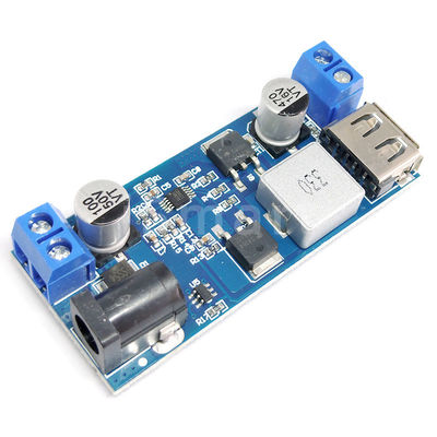 USB конвертера самца оленя электропитания DC 24V 12V 5V 5A понижение