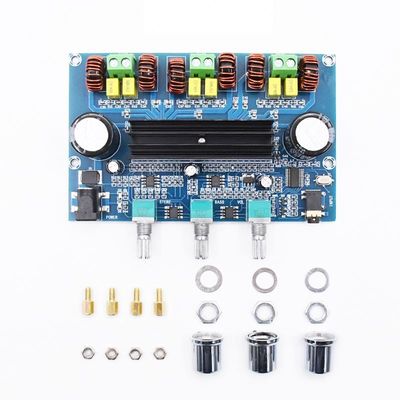 CA-3166B Digital Power Amplifier Board DC12-24V 50Wx2+100W с Bluetooth 5.0 Class D аудио модулем