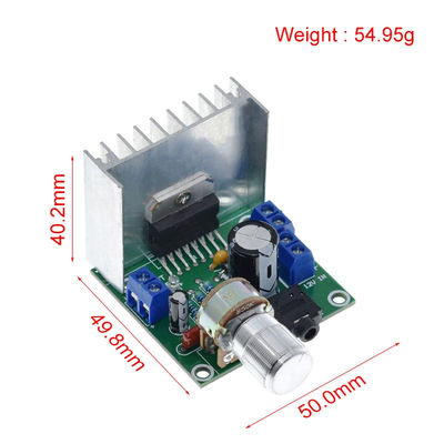 TDA7297 Усилитель Аудио Модуль 15W + 15W Двойной канал с DC 8-18V питания для книжной полки динамика
