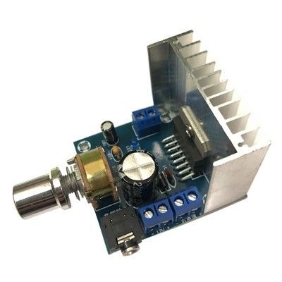 Канал пользы 2,0 двойника доски AC/DC усилителя TDA7297 2x15W 12V мини