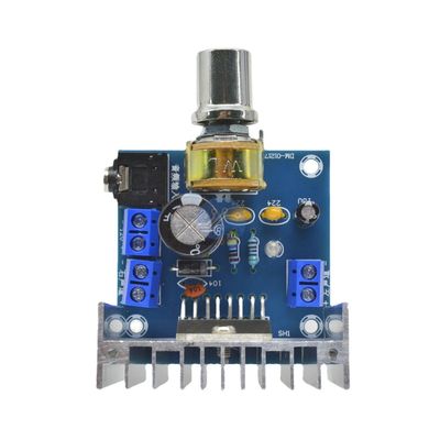 TD7297A Усилитель Аудио модуль Класс D Усилительная плата DC 9-15V 15W*2 Стерео с улучшенным радиатором