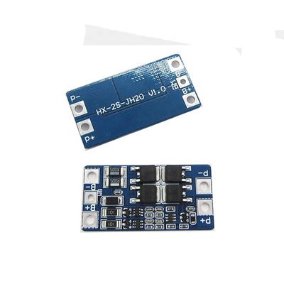 модуль 46,7 * 23 * 3.15mm электропитания доски 10A 8.4V 18650 2s Bms