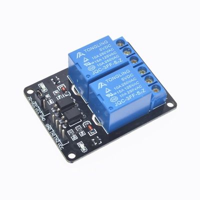 Пуск модуля командного реле канала DC 5V 2 низкоуровневый нормально закрытый