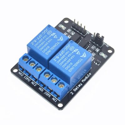 Пуск модуля командного реле канала DC 5V 2 низкоуровневый нормально закрытый