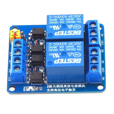 Optocoupler канала модуля командного реле 2 3.3V 5V 12V 24V двойной