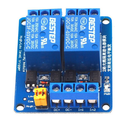 Optocoupler канала модуля командного реле 2 3.3V 5V 12V 24V двойной