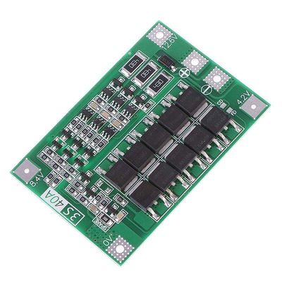 конвертер Dc Dc доски предохранения от батареи лития 3S 11.1V 12.6V 40A 18650