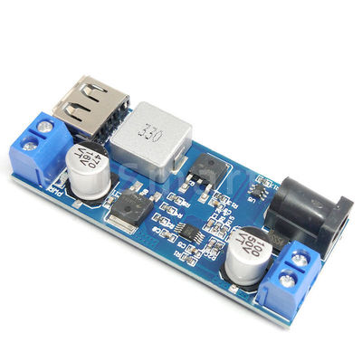 USB конвертера самца оленя электропитания DC 24V 12V 5V 5A понижение