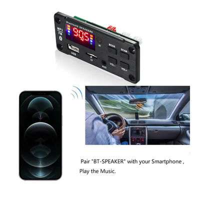 mp3 плеер модуля 2*25W 50W Bluetooth аудио с дистанционным управлением