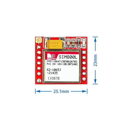 Диапазона квадрацикла ядра SIM-карты модуля SIM800L GPRS GSM порт TTL микро- серийный