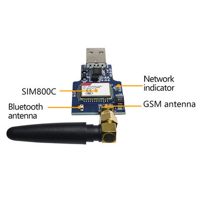 Usb модуля SIM800 SIM800C беспроводной Wifi к диапазону GSM GPRS квадрацикла модуля Gsm