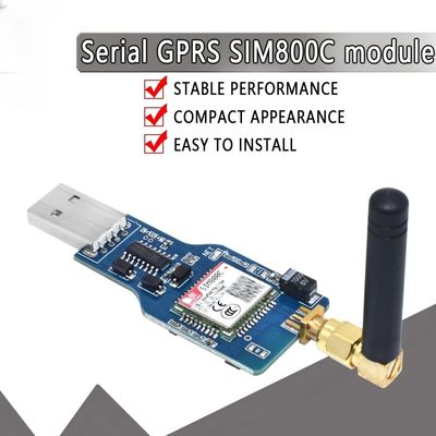 Usb модуля SIM800 SIM800C беспроводной Wifi к диапазону GSM GPRS квадрацикла модуля Gsm