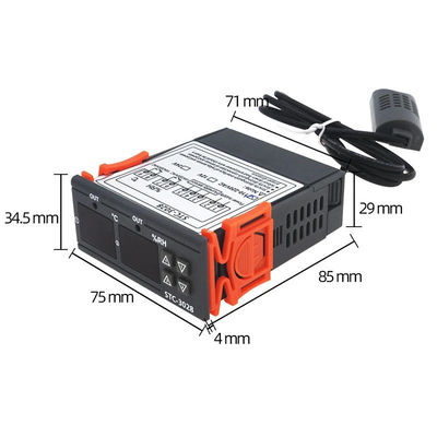 DC 12V 24V AC 220V регулятора влажности STC-3028 и температуры