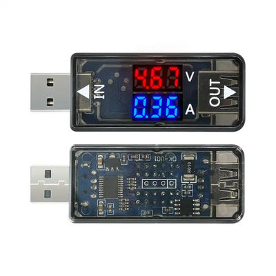 Поручая порт USB вольтметра амперметра цифров детектора теста двойной