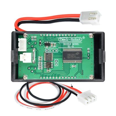 Ваттметр 5A 10A LCD цифров амперметра вольтметра DC 0-100V 0-50V