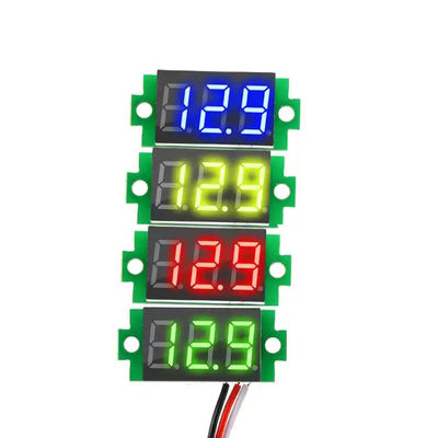 DC 0-100V 0,36&quot; индикаторная панель СИД провода вольтметра 3 амперметра цифров