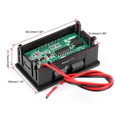 0,56" метр 12V 24V 36V 48V 60V 72V емкости батареи лития СИД