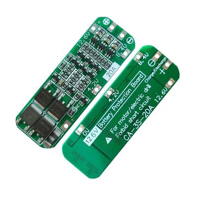 CA-3S-20A-E 11.1V 12V 12.6V BMS Battery Protection Board Модуль защиты батареи литий 3s BMS