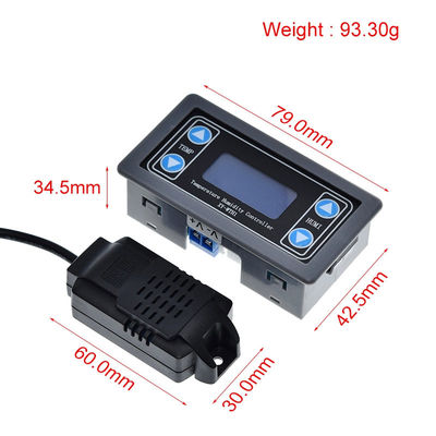 SHT20 10A DC 6V-30V Высокоточный цифровой контроллер температуры и влажности, датчик мониторинга