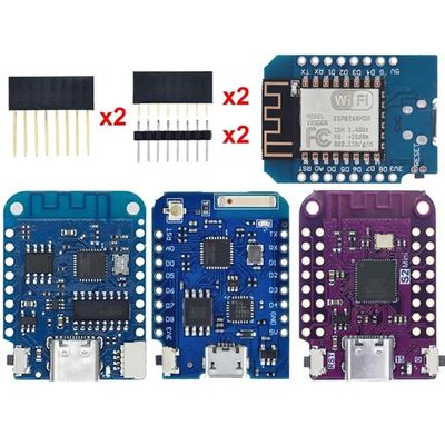 ESP8266 CH340G Development Board Based WeMos D1 Mini Pro V3.0 NodeMcu 4MB/16MB Байты Lua WIFI Интернет вещей