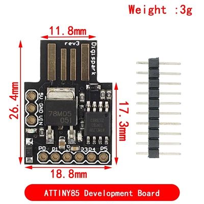 3.3V Поддержка совета по разработке микроконтроллеров ATTINY85/TINY85