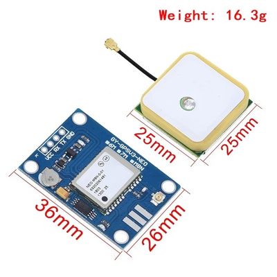GPS-модуль NEO-6M для контроллера полета APM MWC PX4 Pixhawk V2.4.5 APM2.56 APM1.65 -3.6В