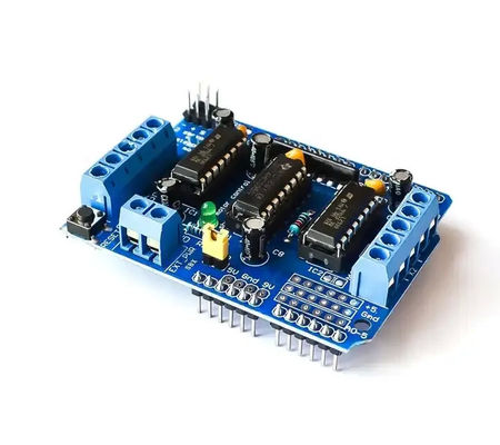 L293D Motor Control Shield Motor H-Bridge Arduino Motor Drive Expansion Shield (Скрыло управления двигателем L293D) Моторный H-мост Ардуино Моторный привод Скрыло расширения