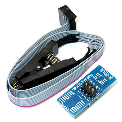 CH341A 24 25 серии EEPROM Flash BIOS USB программирующий модуль + SOIC8 SOP8 тестовый клип для EEPROM 93CXX / 25CXX / 24CXX