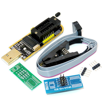 CH341A 24 25 серии EEPROM Flash BIOS USB программирующий модуль + SOIC8 SOP8 тестовый клип для EEPROM 93CXX / 25CXX / 24CXX
