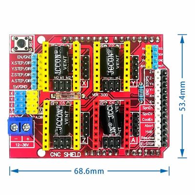 A4988 Планшет управления 3D-принтер CNC Shield V3 гравирующая машина расширения
