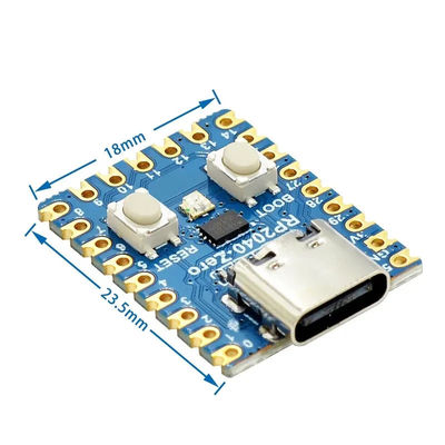 RP2040-Zero для Raspberry Pi Микроконтроллер PICO Модуль разработки панели Dual-core Cortex M0+ Процессор 2MB Flash