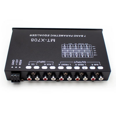 Усилитель 24В EQ5 Segment Aux Equalizer Автомобильный аудио EQ Тюнинг кроссовер