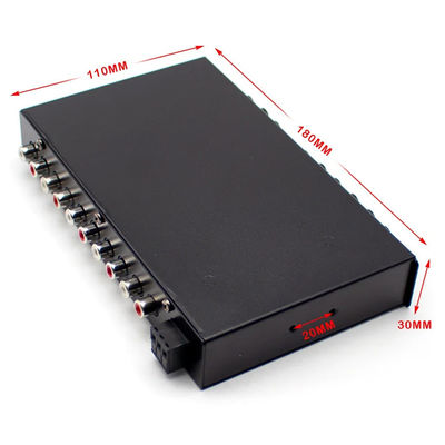 Усилитель 24В EQ5 Segment Aux Equalizer Автомобильный аудио EQ Тюнинг кроссовер