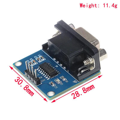 5.5V MAX3232 MAX232 Модуль RS232 к TTL Серийный порт преобразователь DB9