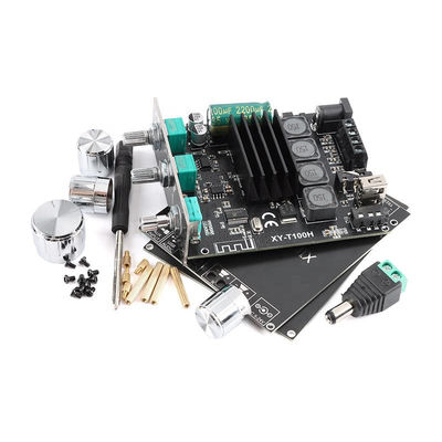 XY-T100H Bluetooth 5.0 Аудиоусилитель 100WX2 с Sinilink-APP Control и TPA3116D2 Стерео цифровой питанием