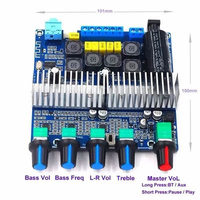 CA-3169B 2.1 Канал Усилителя субвуфера TPA3116D2 Аудио стерео эквалайзер Amp 5.0 HIFI мощность